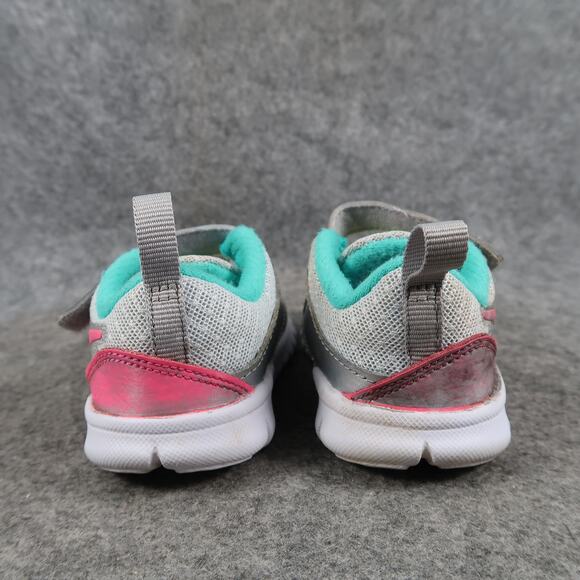 Nike Shoes Toddler Baby 6C Athletic Trainer Sneakers Flex Experience 3 Grey Pink - Picture 5 of 11